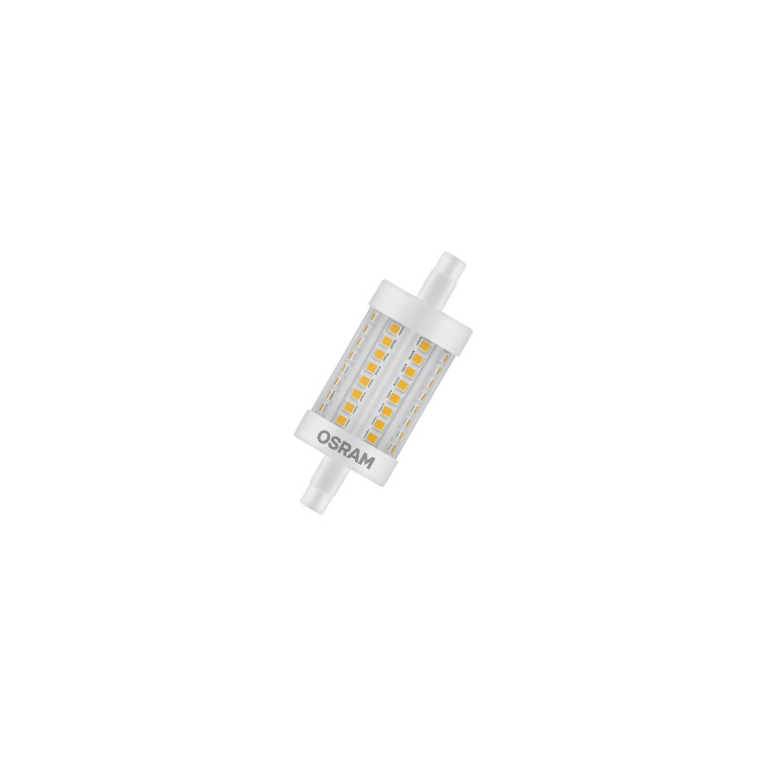 lampadina led parathom line r7s 8w luce calda 827 ledvance osram