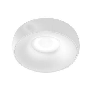 Faretto ad incasso GU10 GEALUCE tondo con ottica arretrata. Bianco opaco IP20 