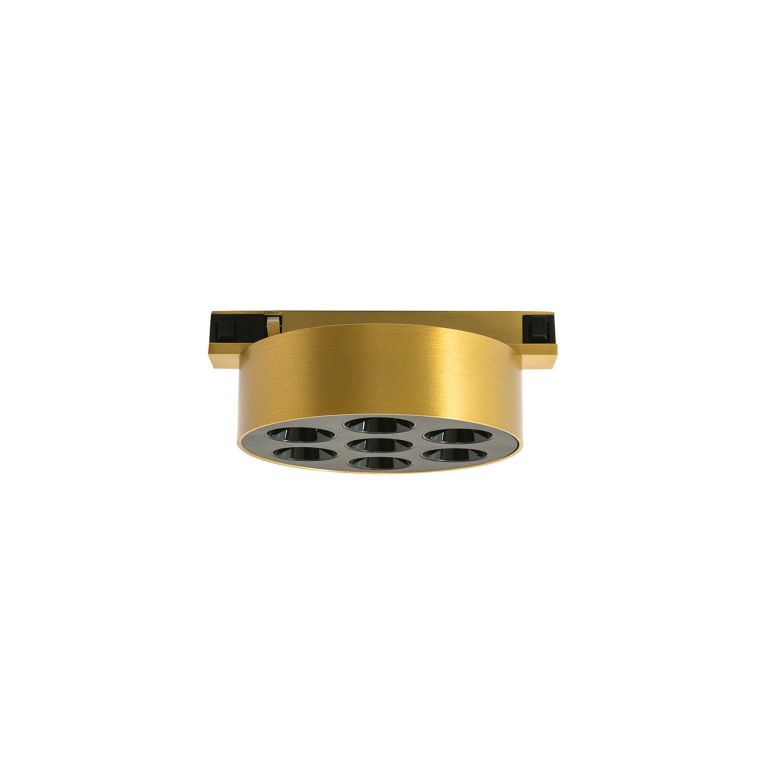 faretto led 8w 48v. 3000k ip20 gealuce colore oro