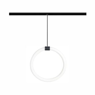 Sospensione LED per binario magnetico 19W 48V 4000K nero IP20 Circle BENEITO FAURE 5442