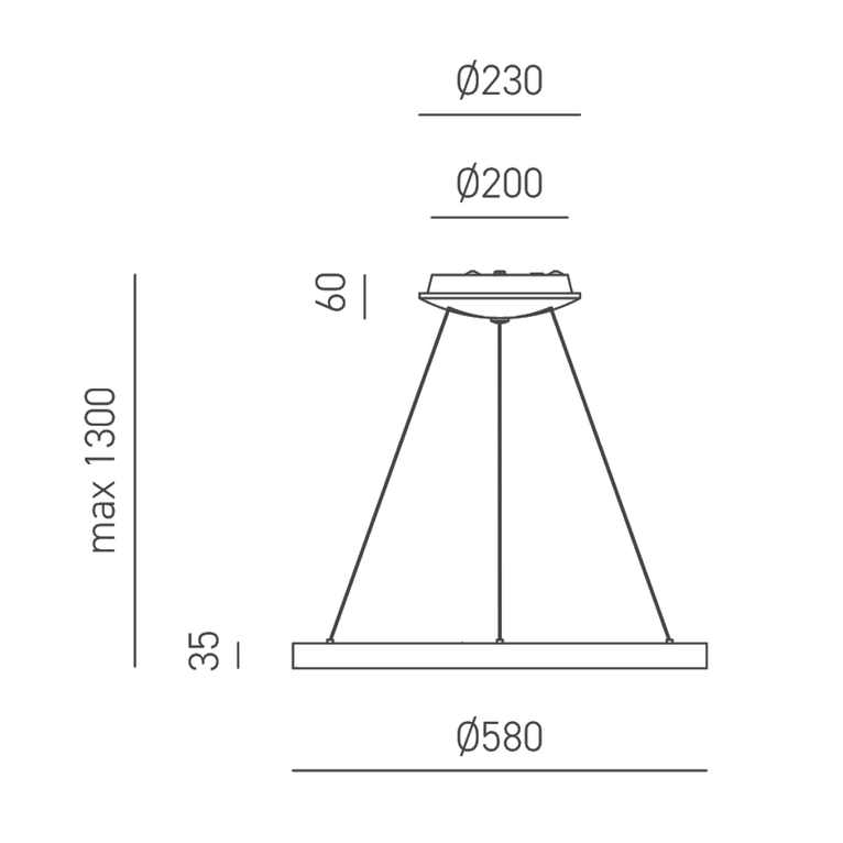 lampadario krizia 50w luce calda 3000k gealuce medio oro
