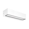 applique led 2x10w cct gealuce rettangolare bianco medio ip65