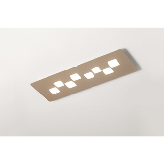 Plafoniera BILBAO Gx53 GEALUCE grande tortora