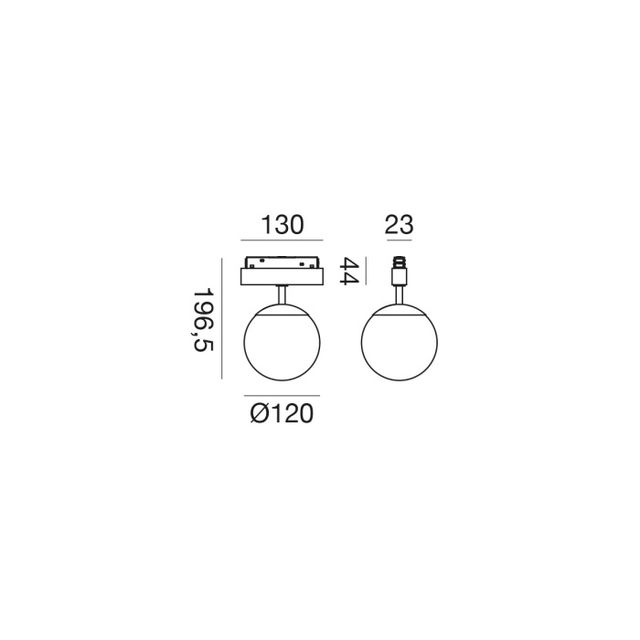 faretto-led-6w-48v-3000k-sfera-colore-nero-gealuce-ip20