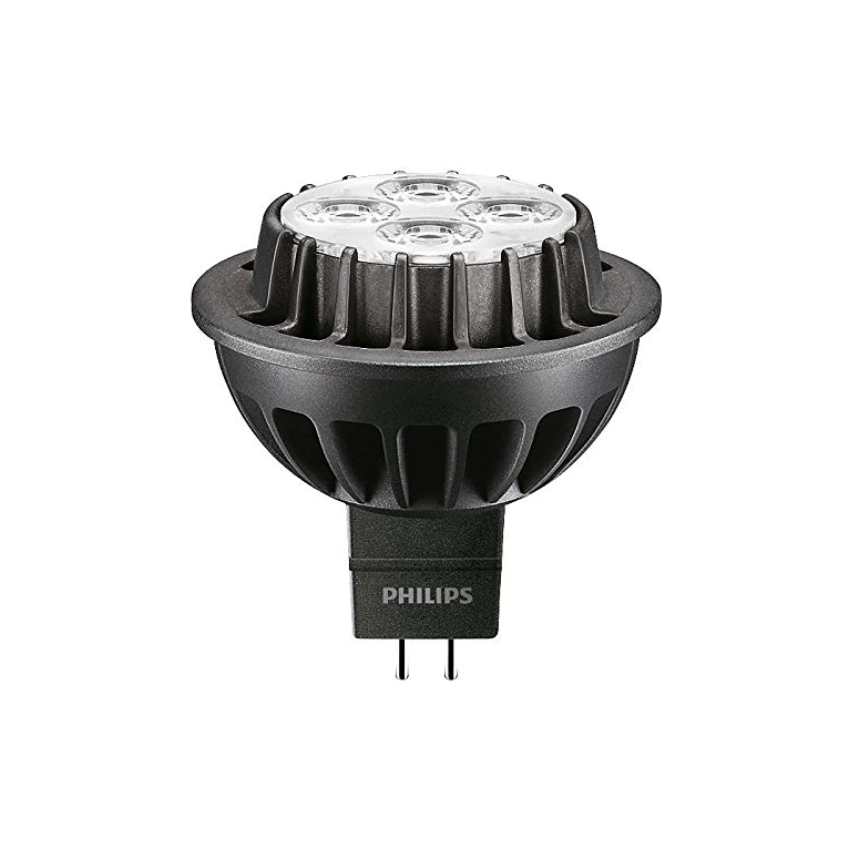 lampadina led gu5.3 8w luce calda 830 philips master ledspot lv mr16 36°