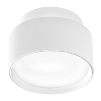 Plafoniera con biemissione LED 2+10W 3000K modello medio bianco GEALUCE 