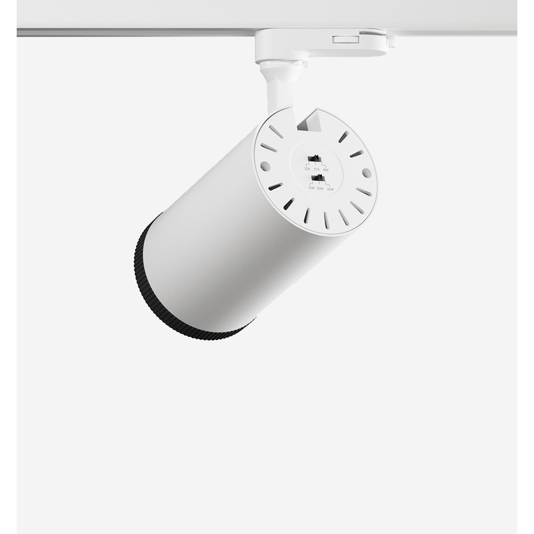 faretto led da binario 15/20/25w 220/240v cct beneito faure nero ip20 4901