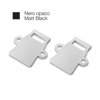 Accessorio tappo LIVERPOOL R piccolo per profilo LED GEALED nero 2pz