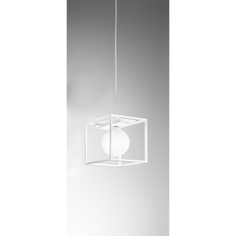 Lampadario ANTEA G9 GEALUCE bianco singolo