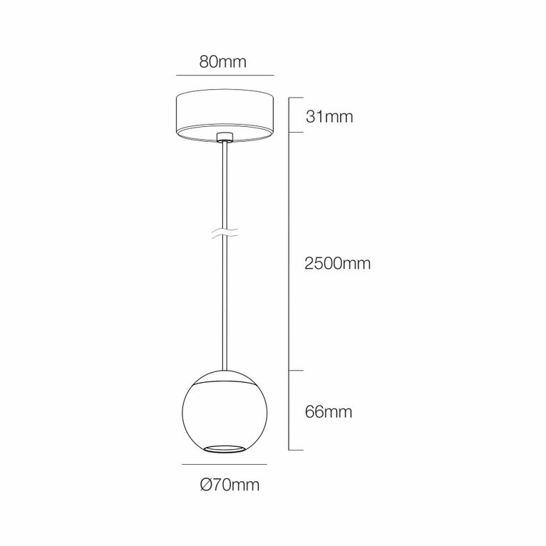 lampadario bora suspension 8.5w luce calda 3000k beneito faure bianco superficie