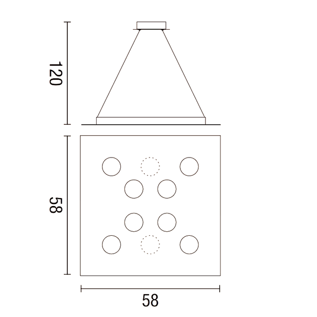 lampadario-flet-10-x-gx53-affralux-bianco-quadrato-grande