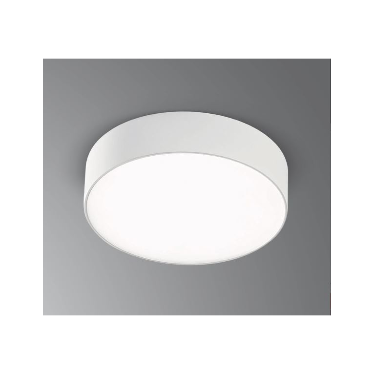plafoniera cloe35 16w luce calda 3000k gealed piccolo bianco