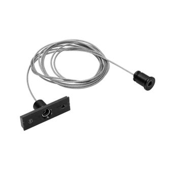 Kit sospensione 1 cavo per binario 48V GBIN40. Colore nero Gealuce 