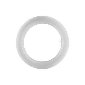 Circolina LED T9 12W luce fredda diametro 205mm in vetro