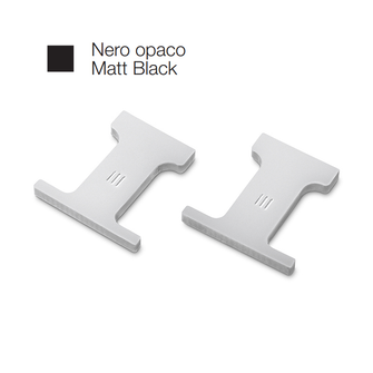 Accessorio tappo RIGA AF per profilo LED GEALED nero 2pz