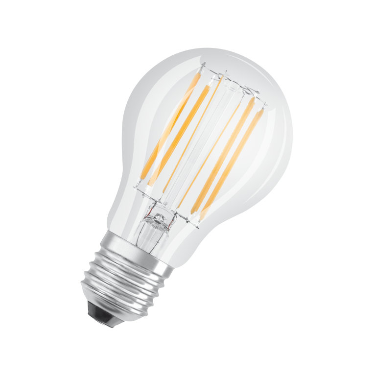 lampadina led parathom e27 11w luce calda 827 ledvance osram
