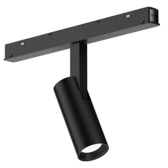 Faretto orientabile LED 8W 48V 3000K nero Gealuce IP20