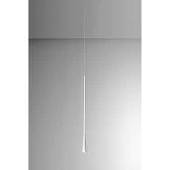 Lampadario DAFNE 7W luce calda 3000K GEALUCE grande bianco