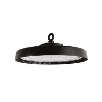 Lampadario industriale LED 100W 4000K grande nero IP65 Gealuce