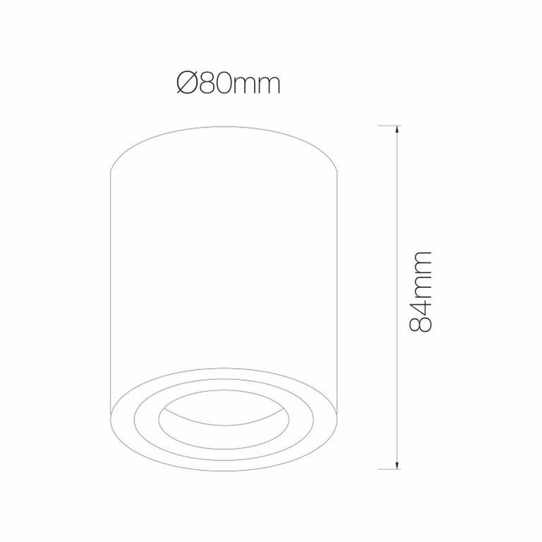 faretto one gu10 beneito faure bianco