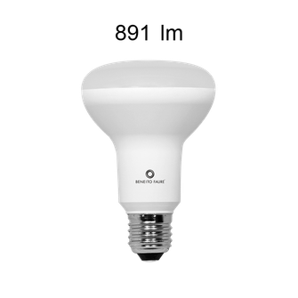 Lampadina LED R-80 R-LINE E27 10W luce calda 830 Beneito Faure