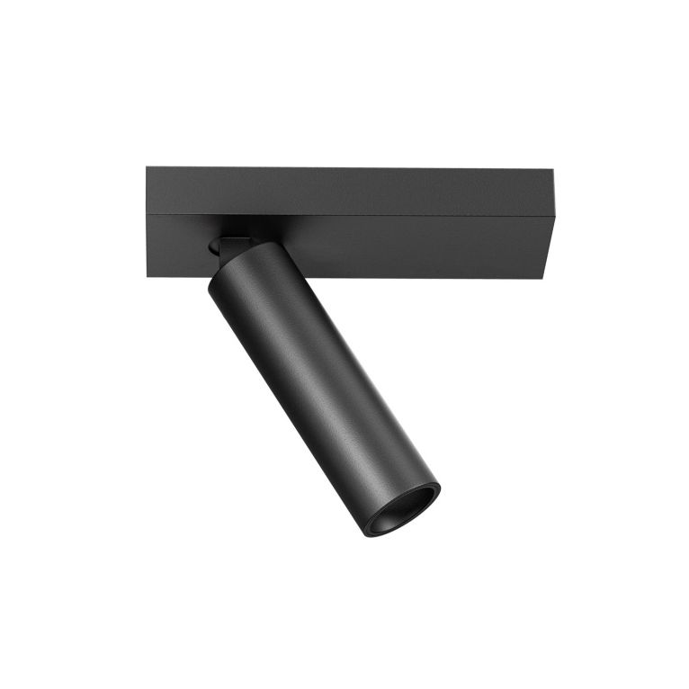 applique orientabile led 7w 3000k nero gealuce ip20