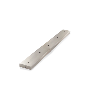 Rosone rettangolare GSOB24 5 fori GEALUCE nichel