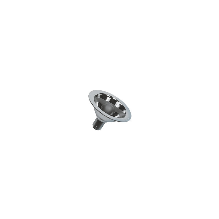 lampadina alogena halospot ba15d 50w luce calda 12v fl 24°