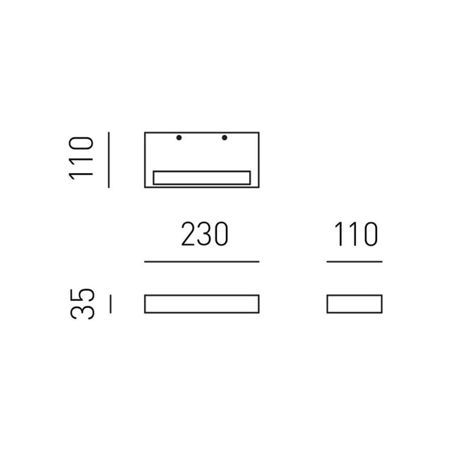 applique-led-2-moduli-20w-3000k-gealuce-ip20-nero-gap52