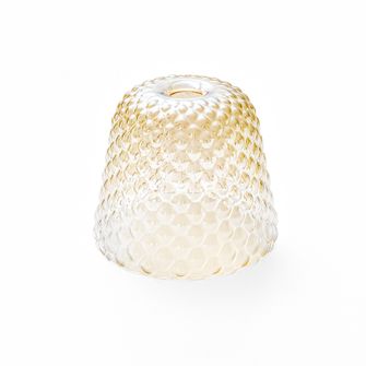 Vetro per lampadario ALICE ambra GEALUCE piccolo