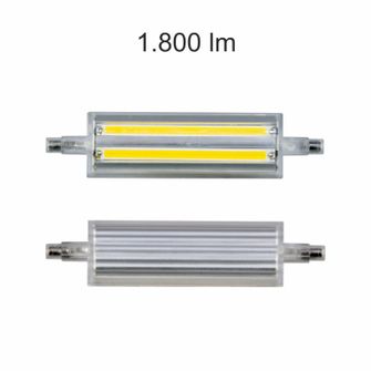 Lampadina LED LINEAL R7S 13W luce fredda 850 Beneito Faure