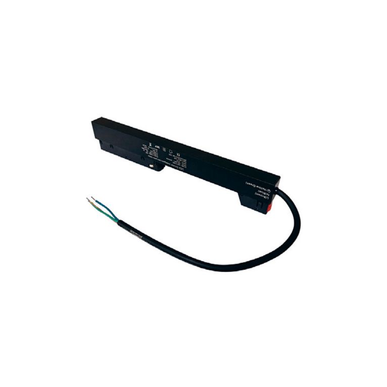 alimentatore 100w ad incastro magnetico per binari 48v. nero gealuce