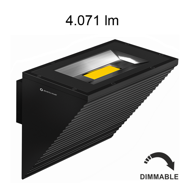 faretto-beneito-faure-comet-nero-5000k