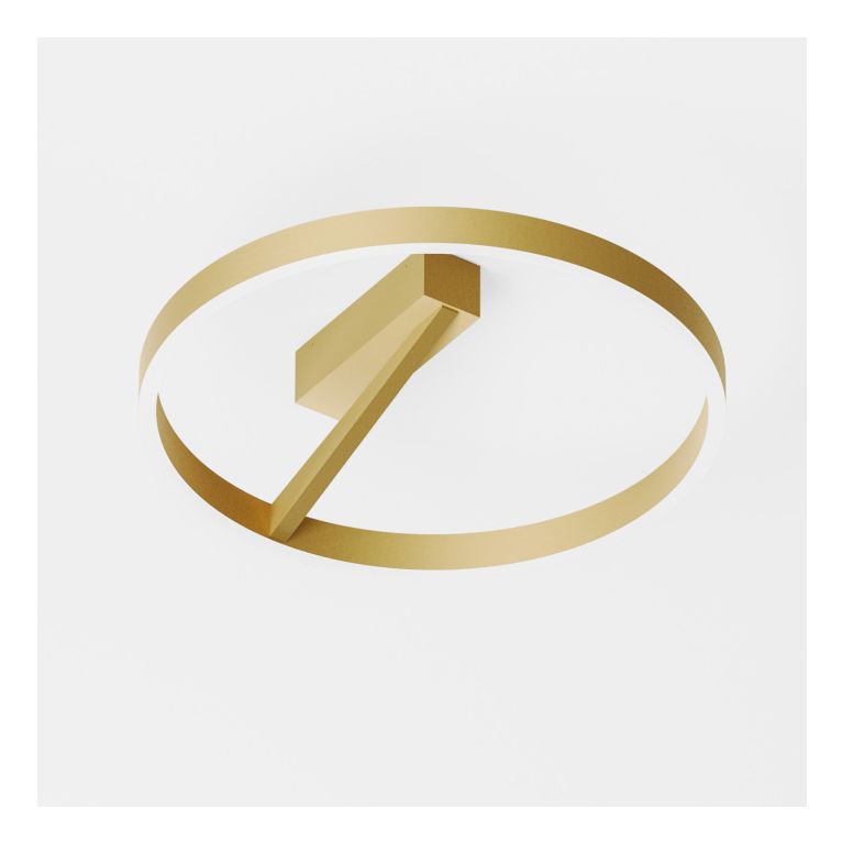 plafoniera led 60w 3000k oro ip20 gealuce criseide p/g