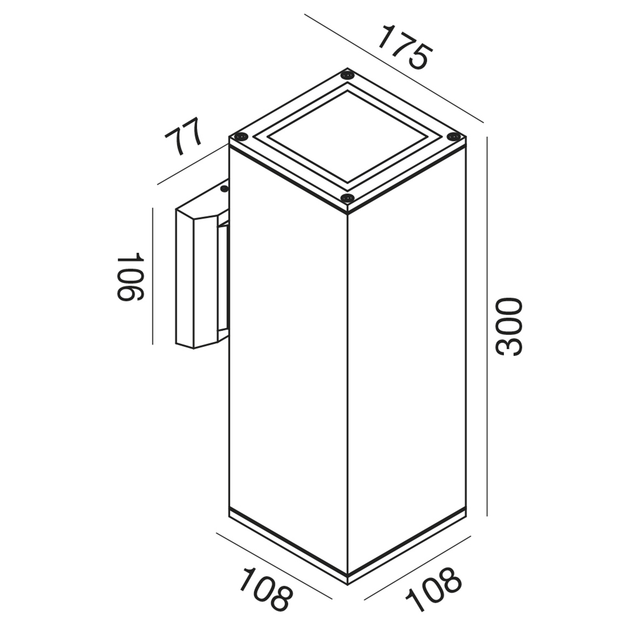 applique-amon-qb-e27-gealed-antracite-ip65-grande