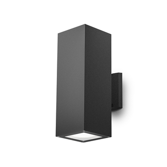 Applique AMON-QB E27 GEALED antracite IP65 grande