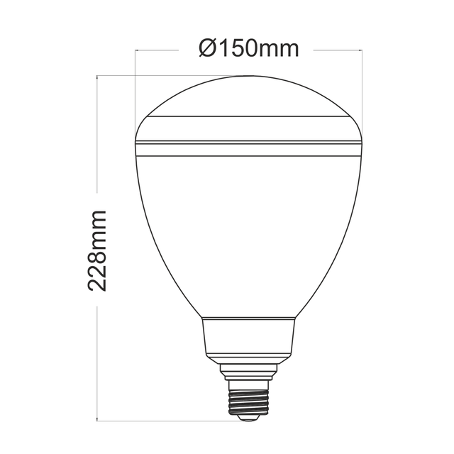 lampadina-led-cup-e27-45w-luce-calda-830-beneito-faure