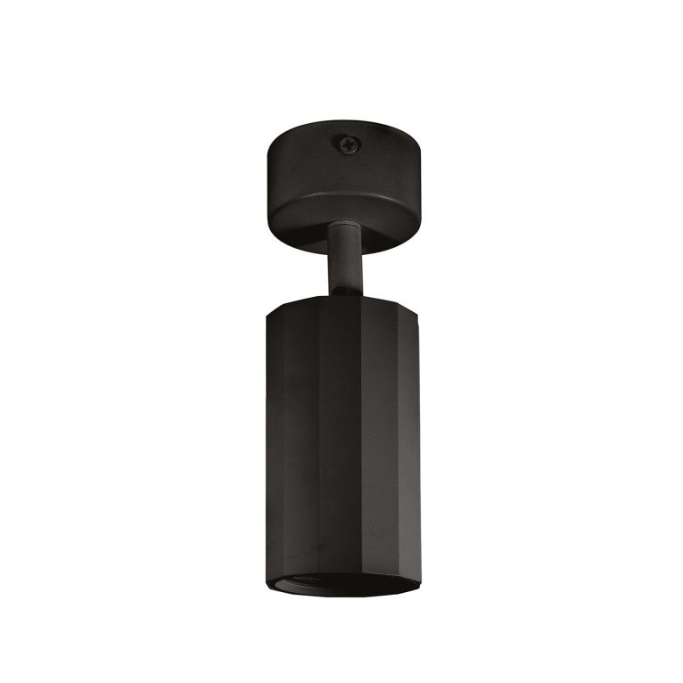 faretto orientabile gu10 max 35w nero ip20 gealuce 