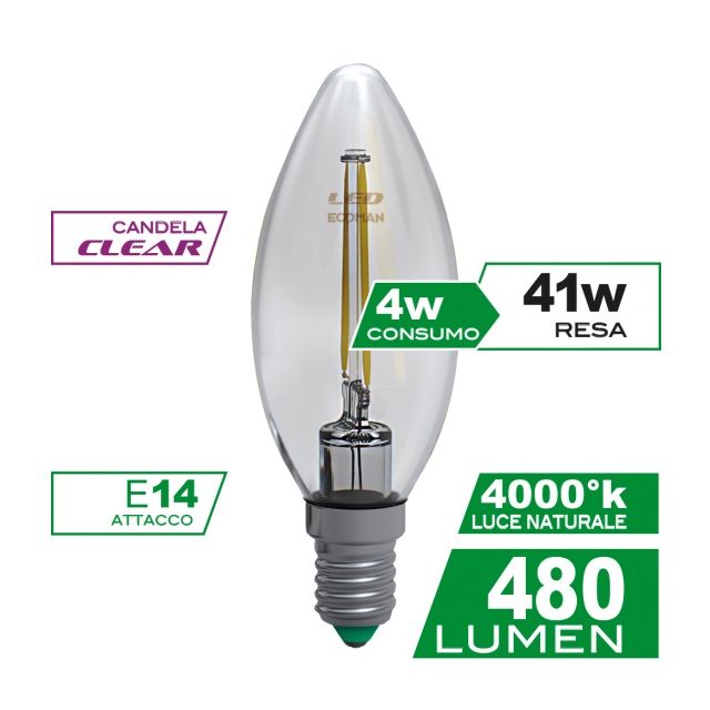 lampadina-led-candela-e14-4w-luce-naturale-4000k-ecoman-vetro-trasparente