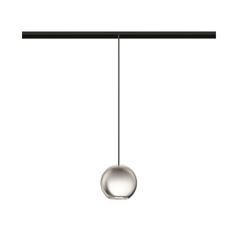 Sospensione LED per binario magnetico 48V 8.5W 3000K cromo IP20 BORA-S 4578