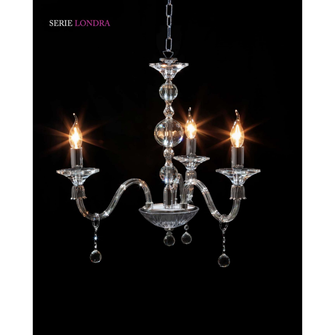 Lampadario LONDRA 3 x E14 CRISTAL LUCE