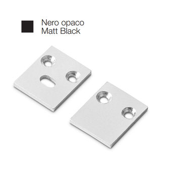Accessorio tappo BLED grande per profilo LED GEALED nero 2pz
