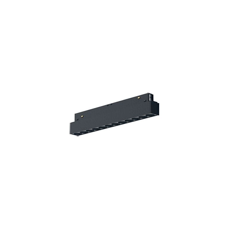 reglette da binario 12w 2700k nero antiabbaglio dimmerabile gealuce