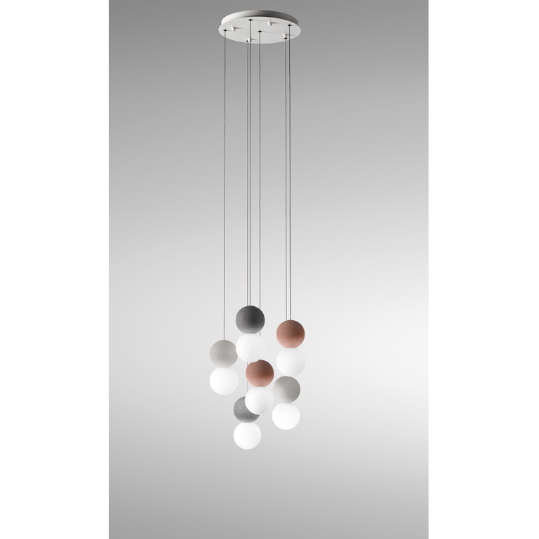 lampadario sfera g9 gealuce 6 luci