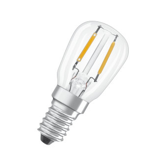 Lampadina LED SPECIAL T26 E14 1,3W luce calda 827 per frigo