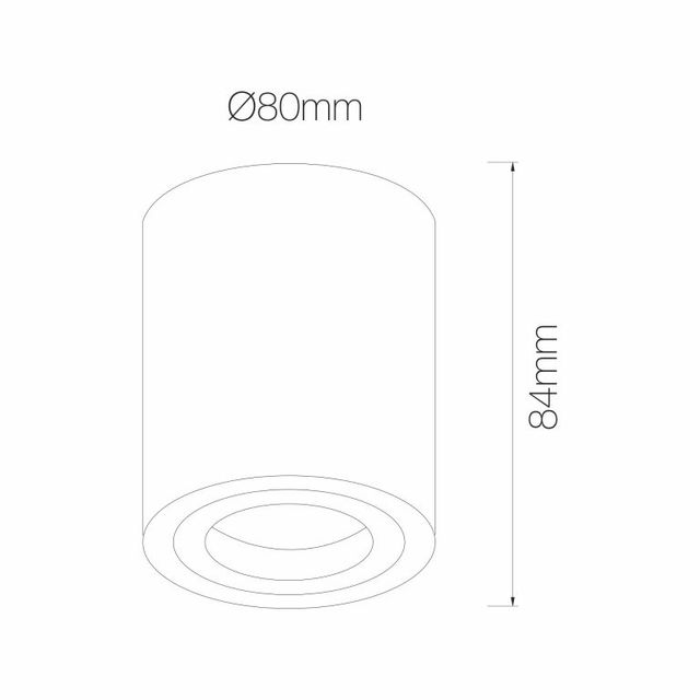 faretto-one-gu10-beneito-faure-bianco