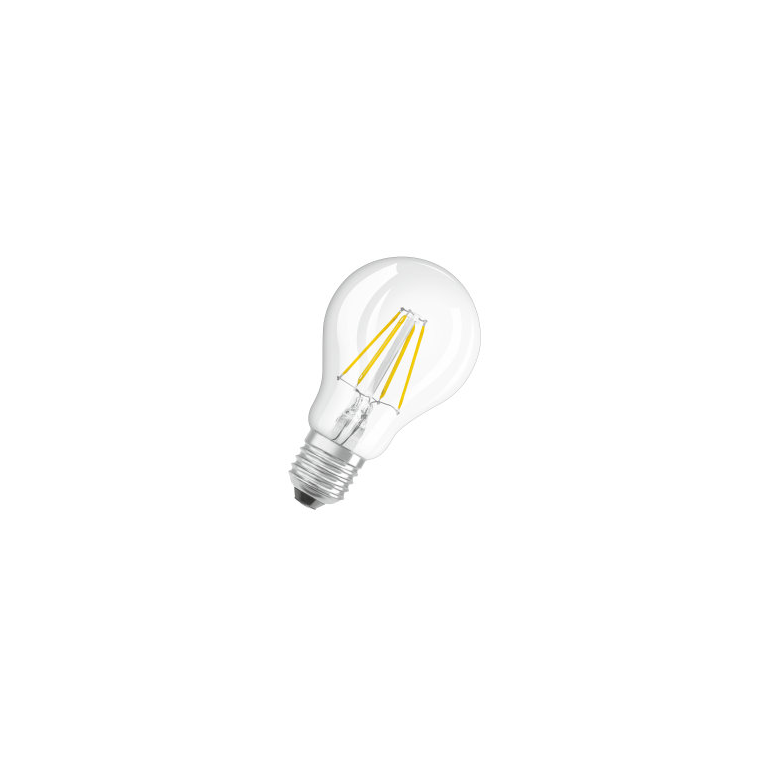 lampadina led value classic a e27 4w luce calda 827 ledvance osram