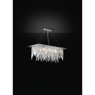 Lampadario FRANGIA 8 x G9 (40W incluse) AFFRALUX rettangolare piccola