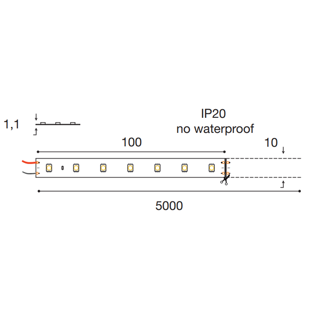 striscia-led-smd2835-14-dot-4w-slash-m-3000k-24v-5mt-gealed-gst130c