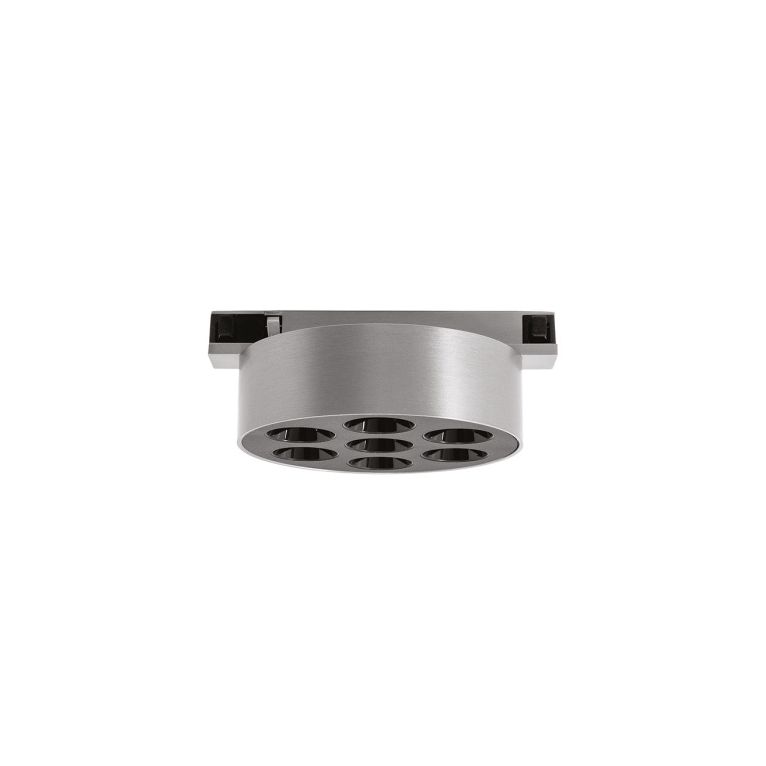 faretto led 8w 48v. 3000k ip20 gealuce colore nickel